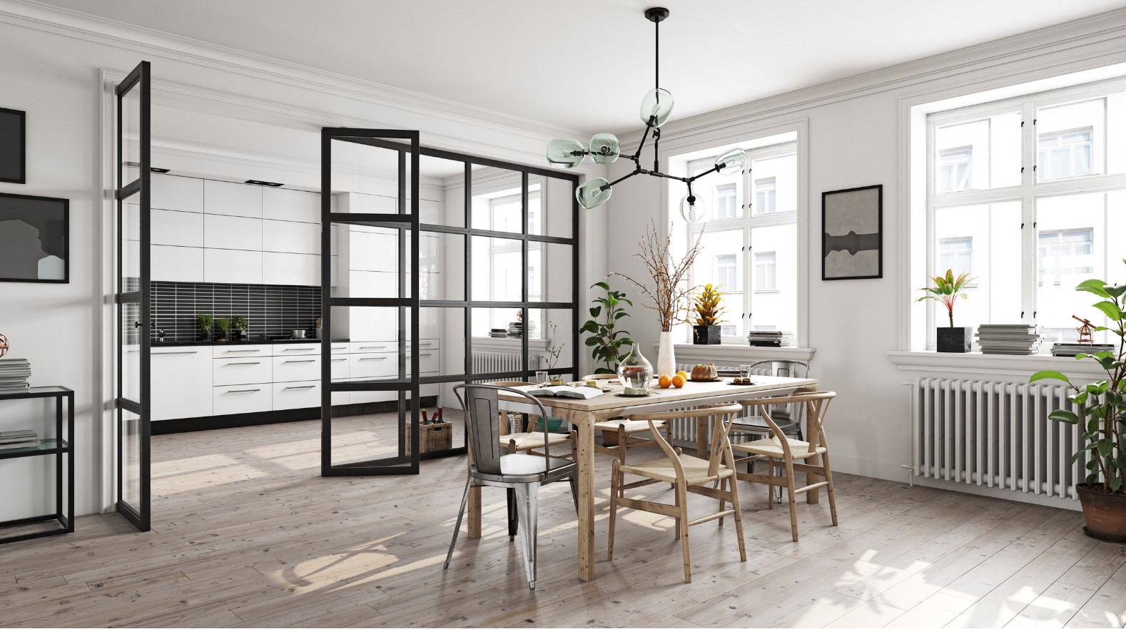 modern kitchen and dining room design, kelleen corsmeier interiors